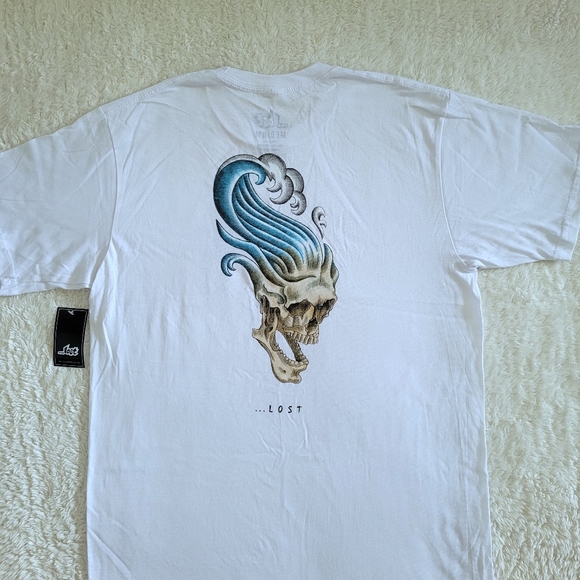 ...lost Screaming Skull💀 Graphic Tee👕 - NWT - Picture 9 of 13